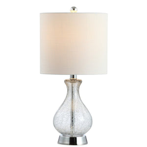HomeRoots 22" Modern White Table Lamp with Rattan Shade – Stylish LED Illumination for Home & Office Decor 716016