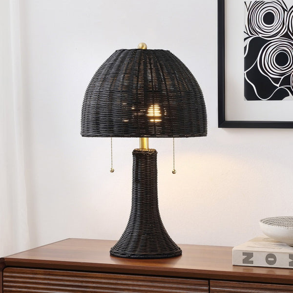 HomeRoots 25" Gold Urn Table Lamp - Elegant LED Design with Classic Empire Shade for Ambient Home Lighting 716024