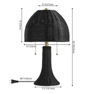 HomeRoots 25" Gold Urn Table Lamp - Elegant LED Design with Classic Empire Shade for Ambient Home Lighting 716024