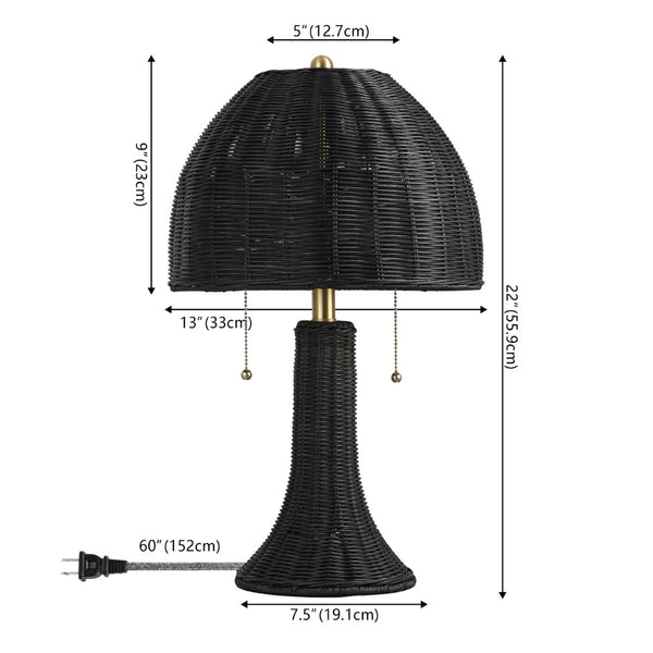 HomeRoots 25" Gold Urn Table Lamp - Elegant LED Design with Classic Empire Shade for Ambient Home Lighting 716024