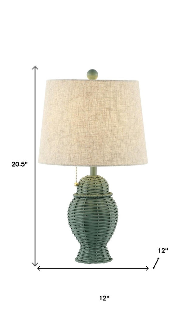 Set of Two Urn Table Lamps with Empire Shades for Classic and Elegant Bedroom Lighting Decor