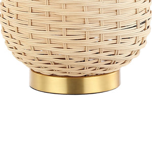 HomeRoots 25" Antiqued Bronze Urn Table Lamp with Elegant Empire Shade for Warm Ambient Lighting & Style 716025