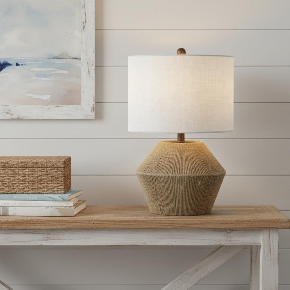 HomeRoots 27" Gold Table Lamp with Elegant Empire Shade - Perfect for Ambient Lighting in Any Room 716038
