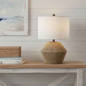 HomeRoots 27" Gold Table Lamp with Elegant Empire Shade - Perfect for Ambient Lighting in Any Room 716038
