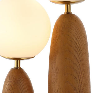 18 Inch Clear Novelty Accent Table Lamp for Bedroom Living Room Decor Statement