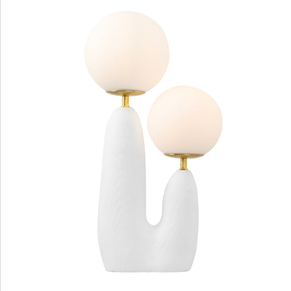 18 Inch Clear Novelty Accent Table Lamp for Bedside Living Room Decorative Lighting