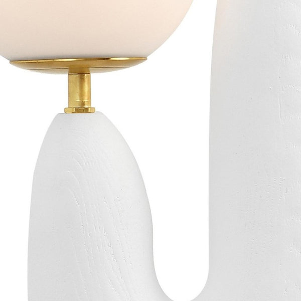 18 Inch Clear Novelty Accent Table Lamp for Bedside Living Room Decorative Lighting