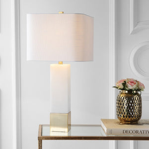 HomeRoots 22" Clear Novelty Table Lamp - Elegant LED Design with Empire Shade for Stylish Home Lighting 716064