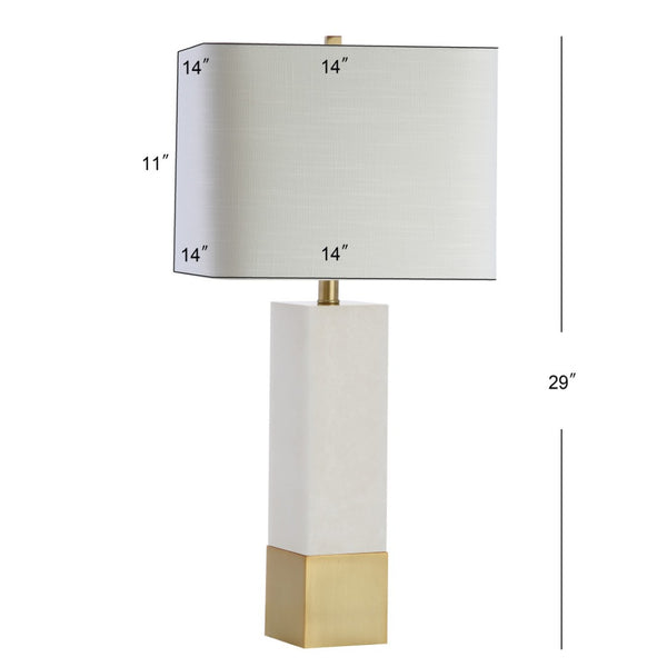 HomeRoots 22" Clear Novelty Table Lamp - Elegant LED Design with Empire Shade for Stylish Home Lighting 716064