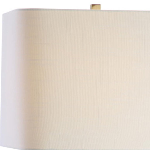 HomeRoots 22" Clear Novelty Table Lamp - Elegant LED Design with Empire Shade for Stylish Home Lighting 716064