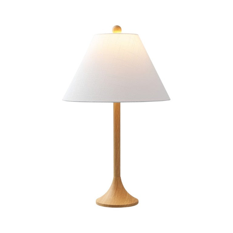 HomeRoots Set of Two Classic Brown Table Lamps Featuring Elegant Empire Shades for Any Room 716097