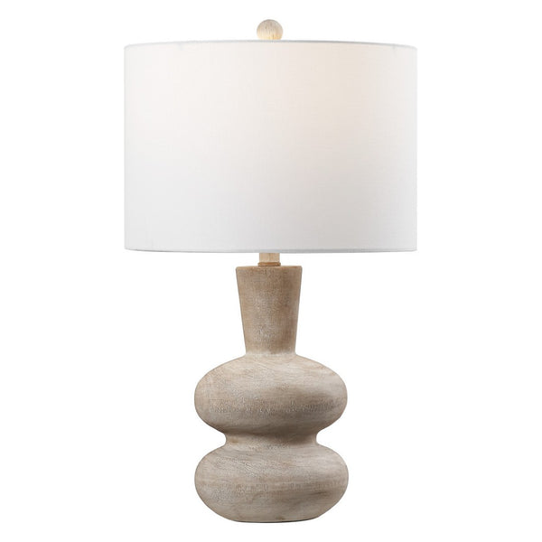 HomeRoots 24" Modern LED Table Lamp with Brass Globe Shade and White Marble Base for Chic Home Decor 716119