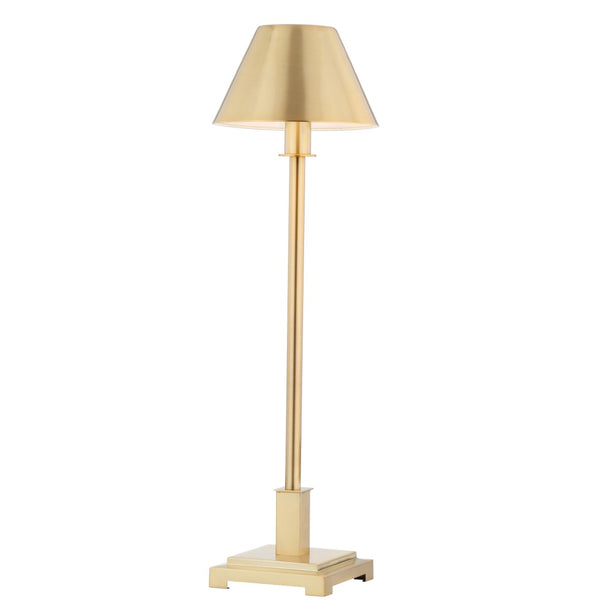 HomeRoots 23" Gold Novelty Table Lamp - Chic LED Globe Shade for Modern Ambiance in Living Room or Office 716121