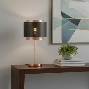 HomeRoots 22" Gold Novelty Table Lamp - Elegant Globe Shade for Warm Ambient Light in Modern Décor Spaces 716127