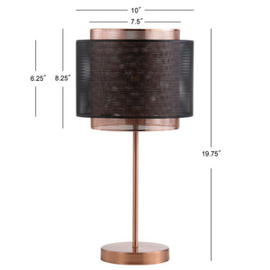 HomeRoots 22" Gold Novelty Table Lamp - Elegant Globe Shade for Warm Ambient Light in Modern Décor Spaces 716127