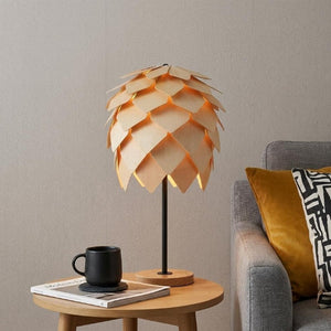 21 Inch Natural and Black Accent Table Lamp Stylish Neutral Tones for Any Room