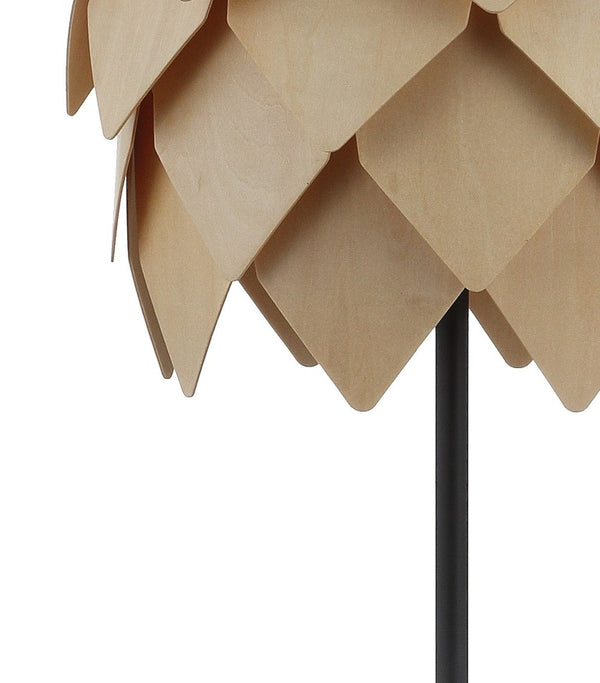 21 Inch Natural and Black Accent Table Lamp Stylish Neutral Tones for Any Room