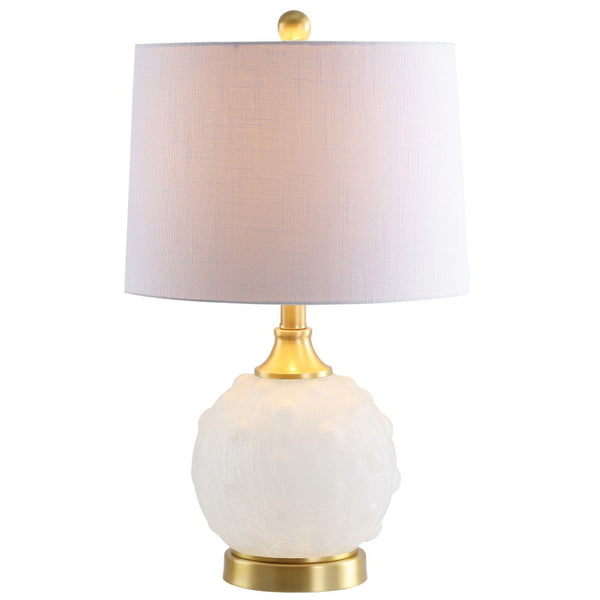 HomeRoots 26" Gold Novelty Table Lamp – Elegant Globe Shade for Modern Ambiance in Living Rooms & Offices 716130