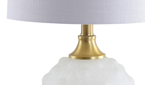 HomeRoots 26" Gold Novelty Table Lamp – Elegant Globe Shade for Modern Ambiance in Living Rooms & Offices 716130