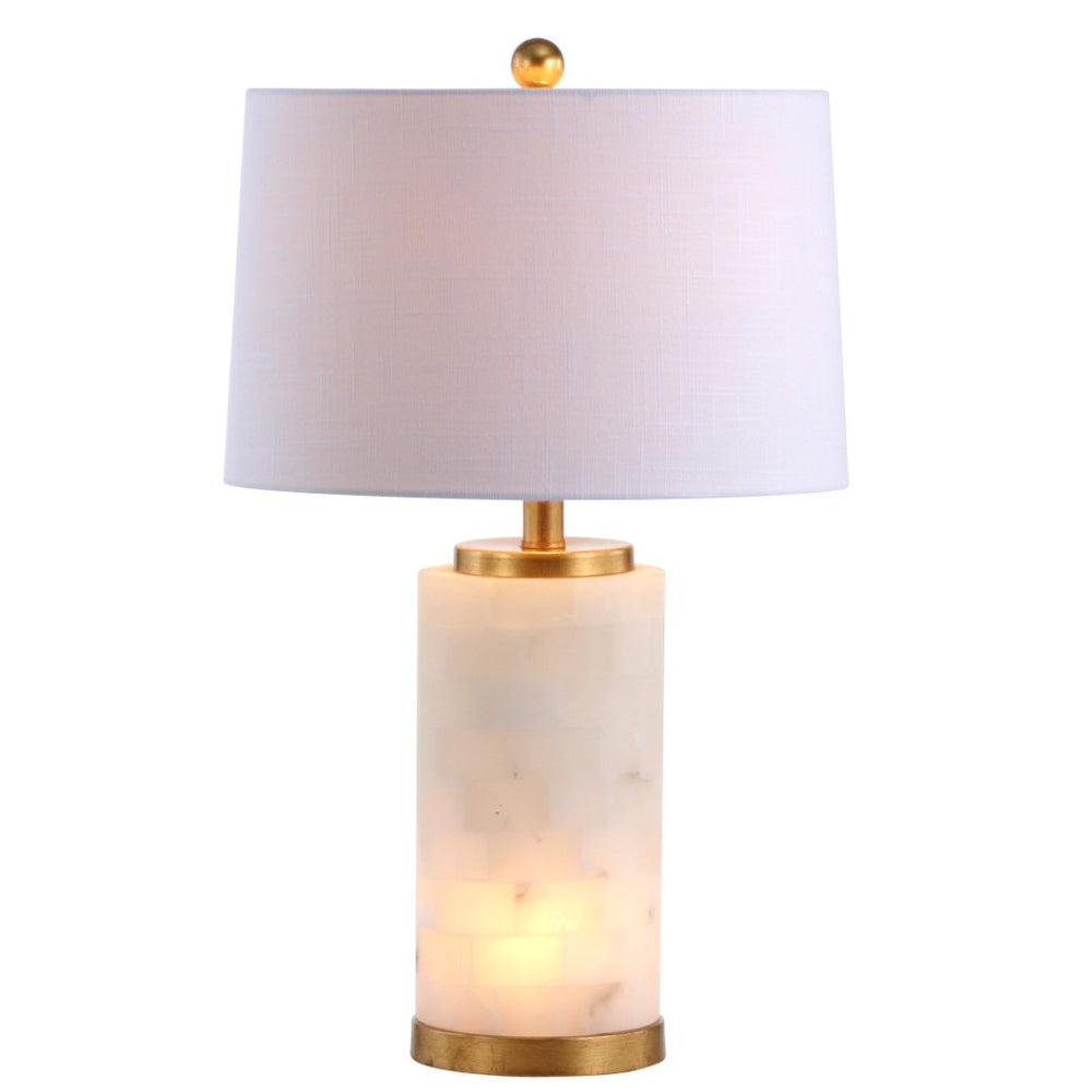 HomeRoots 29" Gold Table Lamp LED with Elegant Globe Shade – Modern Accent Lighting for Any Room Decor 716134
