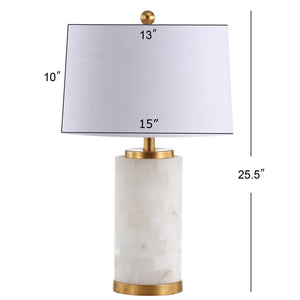HomeRoots 29" Gold Table Lamp LED with Elegant Globe Shade – Modern Accent Lighting for Any Room Decor 716134