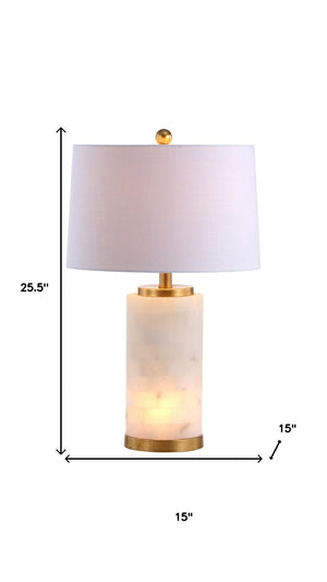 HomeRoots 29" Gold Table Lamp LED with Elegant Globe Shade – Modern Accent Lighting for Any Room Decor 716134