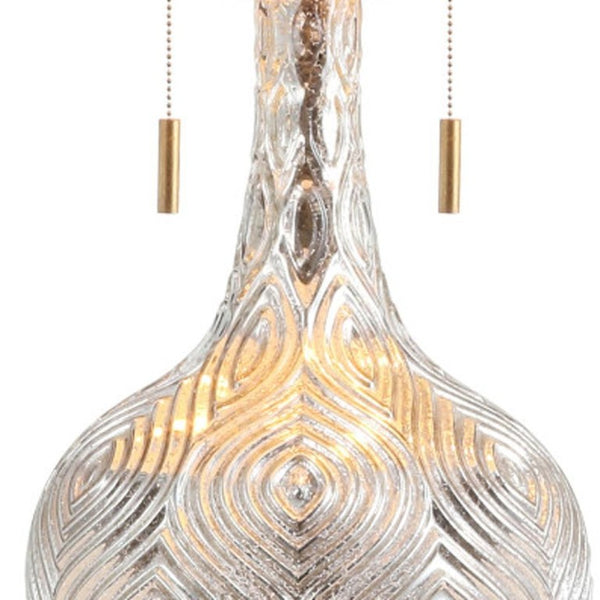 31 Inch Novelty Table Lamp with Globe Shade for Glamorous and Elegant Living Spaces