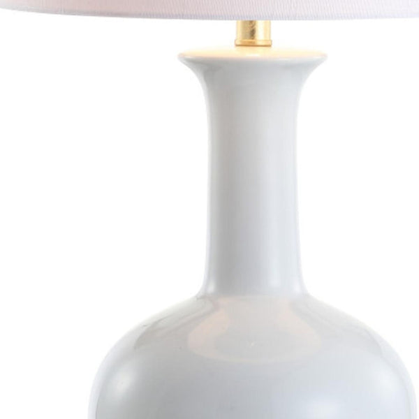 HomeRoots 27" Gold Table Lamp with Globe Shade - Modern LED Lighting for Home & Office, Elegant Design & Ambiance 716136