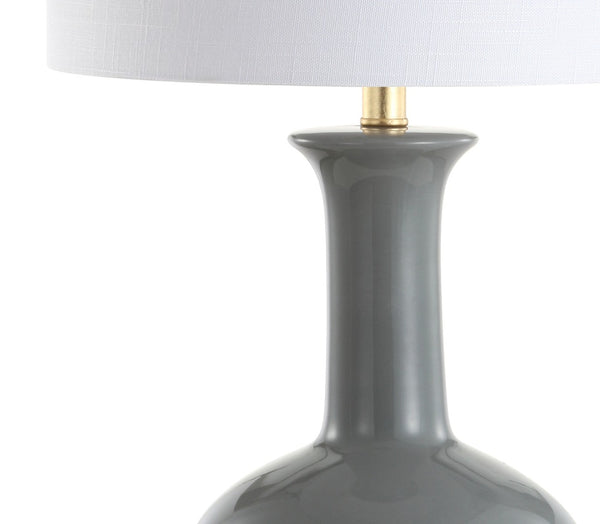 HomeRoots 22" Gold Table Lamp - LED-Compatible Globe Shade for Modern Elegance in Any Room Decor Style 716137