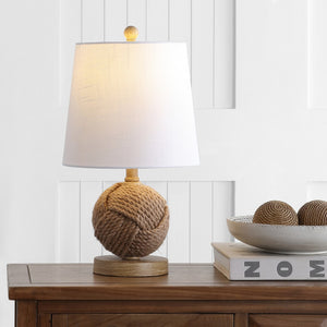 HomeRoots 27" Black Novelty Table Lamp - Stylish LED Light with Linen Shade for Cozy Home Ambiance & Decor 716147