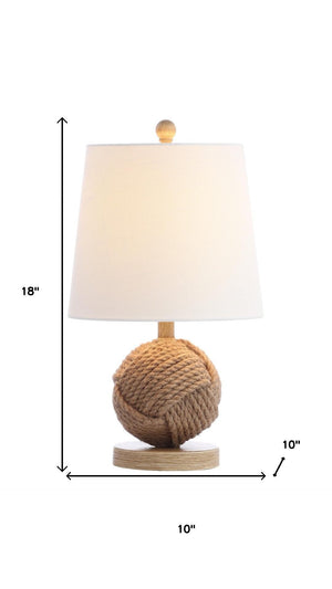 HomeRoots 27" Black Novelty Table Lamp - Stylish LED Light with Linen Shade for Cozy Home Ambiance & Decor 716147
