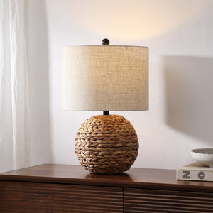 HomeRoots 29" Elegant Silver Table Lamp with Empire Shade - Modern Design for Living Rooms & Bedrooms 716151