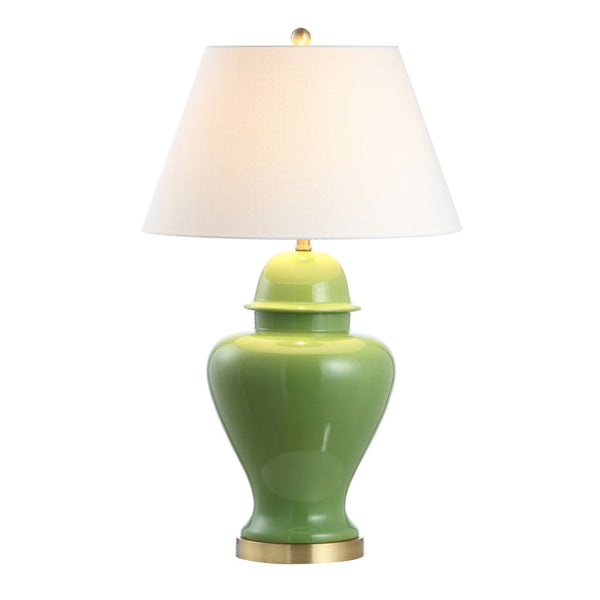 HomeRoots 33" Gold Novelty Table Lamp - Elegant LED Design with Empire Shade for Modern Home Decor Essentials 716164