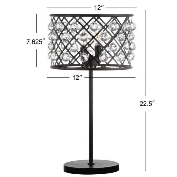 HomeRoots 16" Gold Novelty Table Lamp - Elegant LED Accent Light for Bedrooms, Living Rooms, and Offices 716185