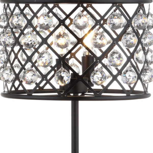 HomeRoots 16" Gold Novelty Table Lamp - Elegant LED Accent Light for Bedrooms, Living Rooms, and Offices 716185
