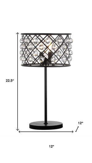 HomeRoots 16" Gold Novelty Table Lamp - Elegant LED Accent Light for Bedrooms, Living Rooms, and Offices 716185