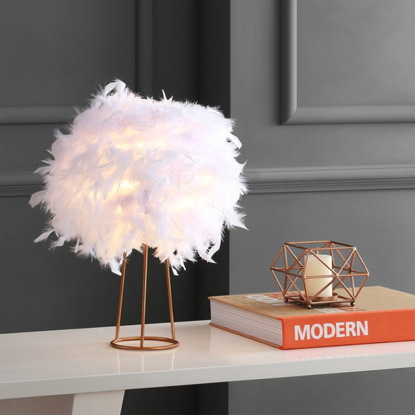HomeRoots 22" Antiqued Bronze LED Table Lamp with Globe Shade - Stylish Lighting for Home & Office Decor! 716186