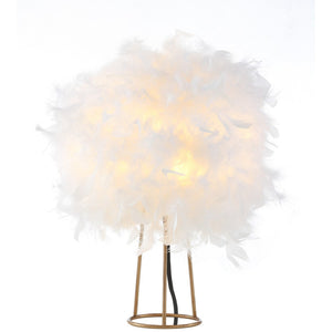 HomeRoots 22" Antiqued Bronze LED Table Lamp with Globe Shade - Stylish Lighting for Home & Office Decor! 716186