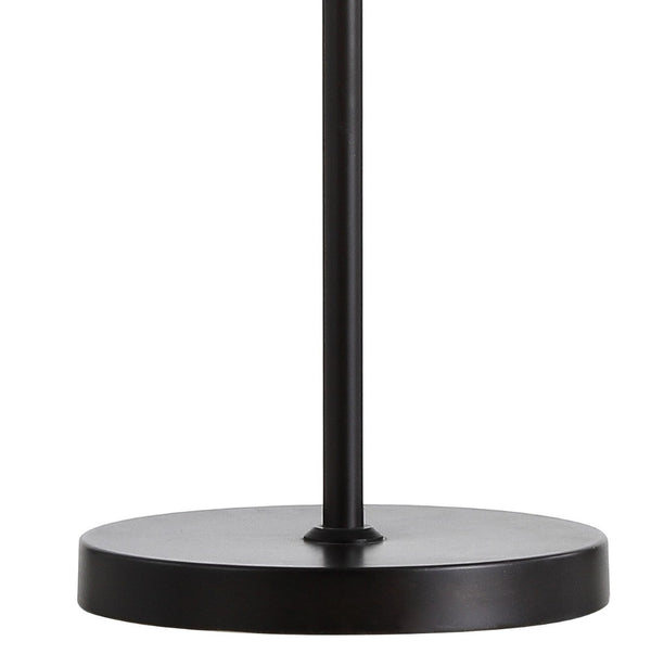 HomeRoots 9" Natural Wood Geometric Table Lamp with Cylinder Shade - Stylish, Modern Design for Any Space 716188