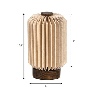 HomeRoots 11" Black Geometric Table Lamp - Modern LED Globe Shade for Stylish, Soft Illumination in Any Room 716189