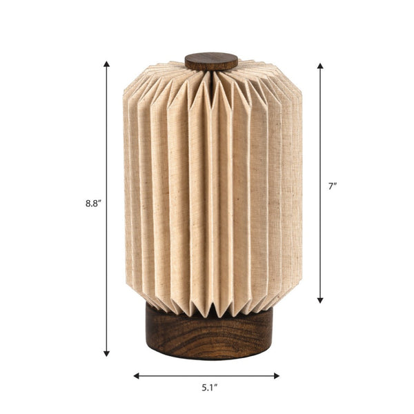 HomeRoots 11" Black Geometric Table Lamp - Modern LED Globe Shade for Stylish, Soft Illumination in Any Room 716189