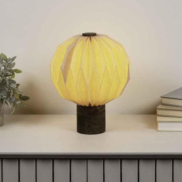 HomeRoots 16" Modern Black Geometric Table Lamp with Cylinder Shade - Stylish LED Lighting for Any Space 716191