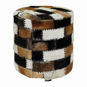 Patchwork Ottoman 7162-089 Elk Home