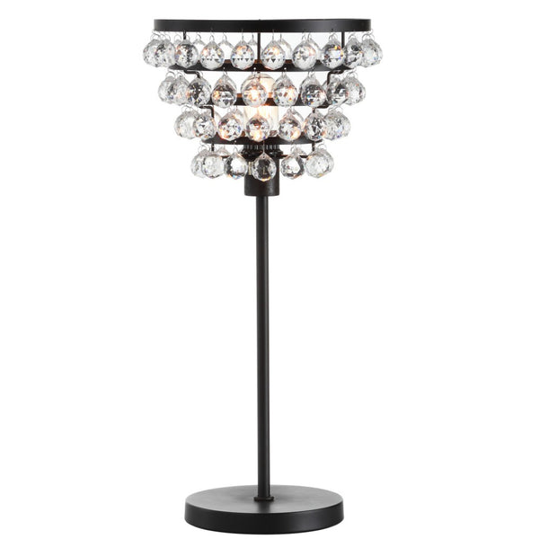 HomeRoots 25" Gold Table Lamp LED - Modern Elegance with Warm Ambient Light for Living Room or Office Décor 716206