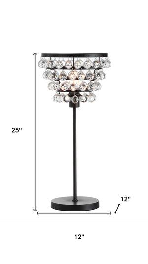 HomeRoots 25" Gold Table Lamp LED - Modern Elegance with Warm Ambient Light for Living Room or Office Décor 716206