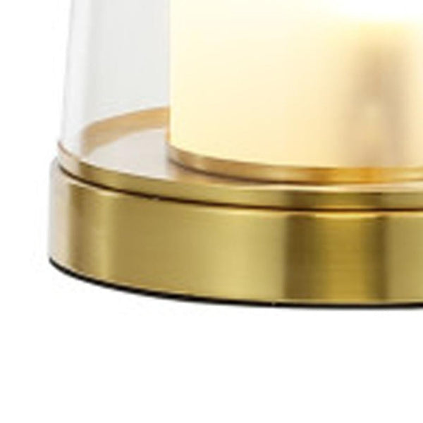 Set of Two 26 Inch Lighthouse Table Lamps with Drum Shades for Coastal Home Accent Lighting