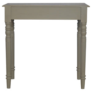 English Elm Solid Wood Handcrafted Writing Desk - Vintage French-Inspired Design With Durable Storage Solutions B182P280765-GIGA