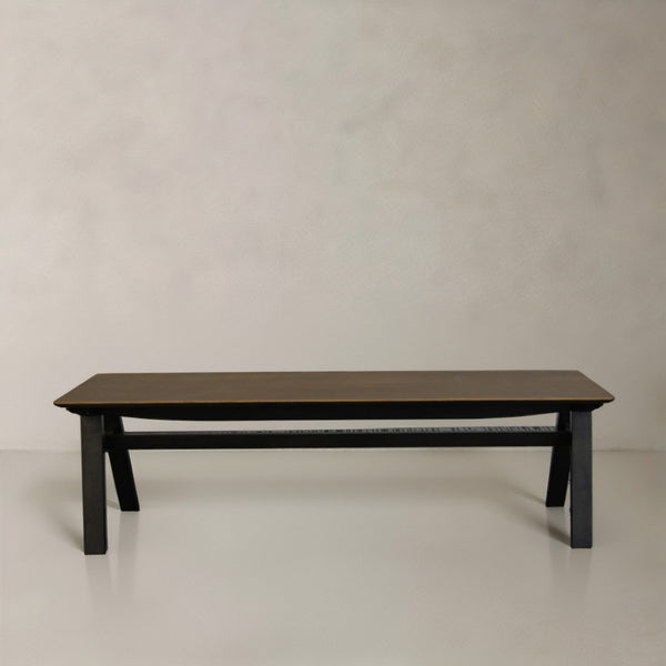 HomeRoots 47" Elegant White Faux Marble & Solid Wood Coffee Table - Modern Design for Timeless Living Spaces 716255