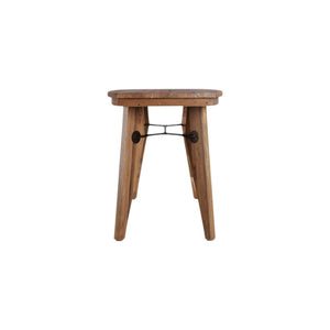 HomeRoots Set of Two Cream & Walnut Mid-Century Modern Wishbone Dining Chairs for Stylish Home Décor 716260
