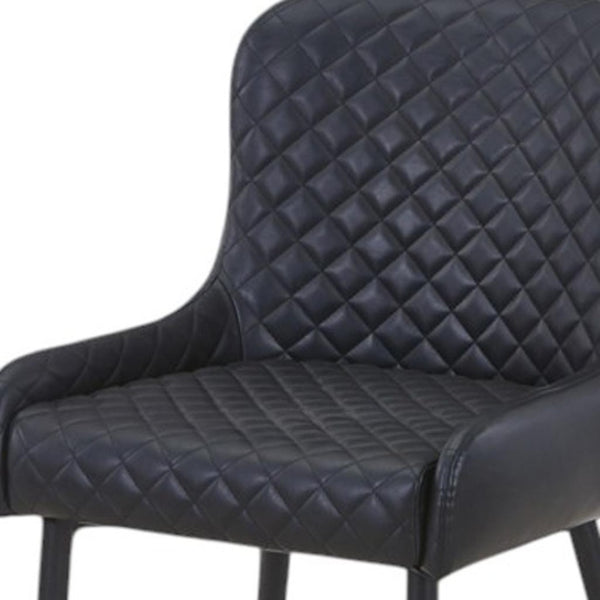 HomeRoots Set of Two Mid-Century Boucle and Wood Dining Side Chairs - Cozy, Versatile, and Stylish Seating 716268
